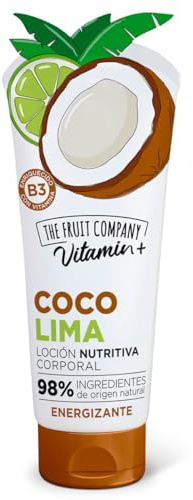 The Fruit Company Loción Corporal Coco y Lima Reafirmante Nutritiva Vitamin+ 200ml