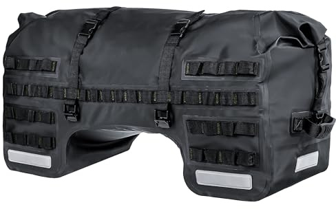 ZIEGER SCHNORR TB70 Wasserresistent Motorrad Hecktasche 70L Gepäcktasche Saddle Bag