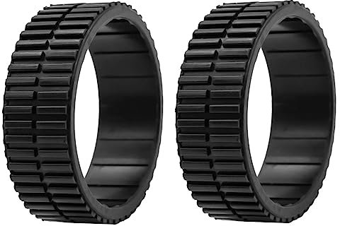 2 Pcs Wheel Tire Skin Cover ForBraava 380 380T Mint5200 Robot Vacuum Cleaner Robot Sweeper Anti-Slip Wheel