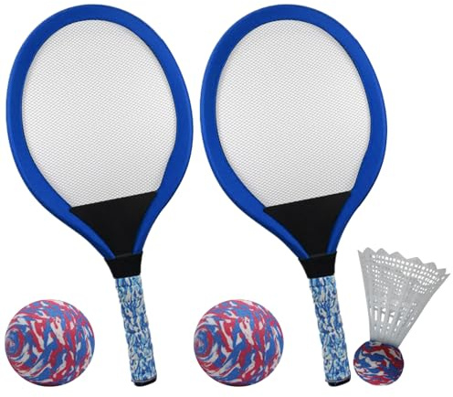 Youding Raquetas De Tenis Para | Raquetas Deportes Al Aire Libre | 1 Par Juego Deportivo Padres Niño Interactivo con Pelota para Niños Niñas Adolescentes Principiantes