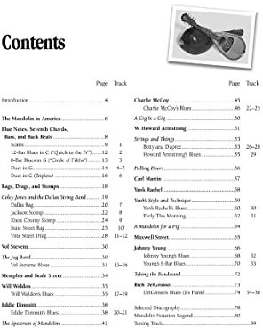 Rich Delgrosso Mandolin Blues From Memphis To Maxwell Street Book/C