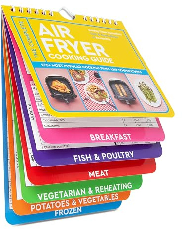 The Complete Air Fryer Cooking Guide: 275+ Most Popular Cooking Times and Temperatures - The Sunday Times Bestseller (Air Fryer Cookbook series)