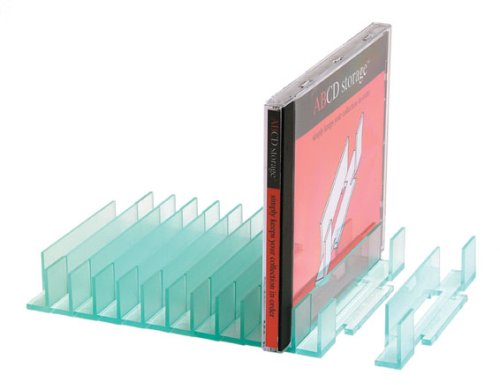 CD Storage Rack - alphabetical CD organiser (120 capacity)