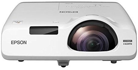 Epson EB-535W Videoproiettore WXGA, 1280 x 800, 16:10, Tecnologia 3LCD, 3400 Lumen, Contrasto 16000:1, Connessione USB/RS-232C/Ethernet/LAN/VGA/HDM/Composite/Component/S-Video/Jack 3.5mm/Cinch