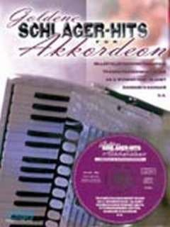 GOLDEN SLAGERHITS FÖR AKKORDEON – arrangerade för dragspel – med CD [noter/notbladmusic]