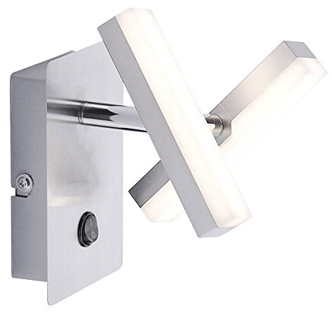 LED väggspot vardagsrumslampa vridbar spot strömbrytare lampa Paul Neuhaus 11276-55