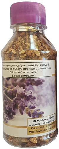Lufterfrischer für Aschenbecher Duftender Lavendel Erfrischer - Entfernt Rauch von Haus oder Büro - 2 x 30gr