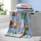 Catherine Lansfield Kids Digger Dreams Couverture Polaire Douillette Bleu 130 x 170 cm