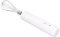 Frusta Elettrica, Sbattitore Elettrico Senza Fili Ad Alta velocità e 3 velocità per Cucina (WHITE)
