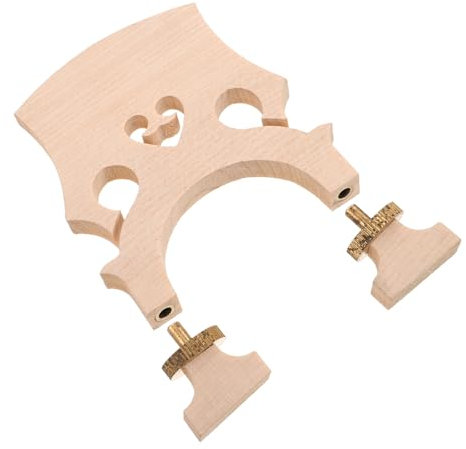 BESPORTBLE Cellobrücke 3/4 Verstellbare Ahornholz-niedrig- Und Hochbrückenoptionen Für Cello-ersatz Und -aufführung