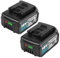 2X 5.0AH Ersatzakku Kompatibel mit Bosch GBA Serie, Bsioff 18V 5000mAh Akku for Bosch Professional GWX/GDS/GSB/GFR/GBH