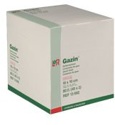 Gazin Kompressen steril 10 x 10 cm 12-fach 20 x 5 Stück Wundauflagen