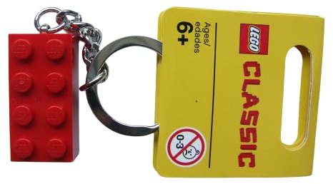 LEGO Red Brick Key Chain