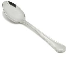 Fortessa Medici 18/10 Stainless Steel Flatware Espresso Spoon, Set of 12