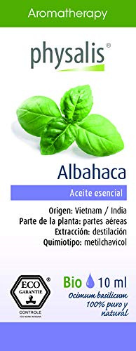 PHYSALIS ESENCIA ALBAHACA 10ml. BIO – soin conçu pour une utilisation régulière, contenance 10 ml, peut être utilisé régulièrement selon les besoins individuels et facilite la prise en charge de votre
