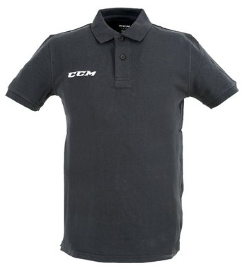 CCM Herren T-Shirt Team Pique SR, Weiss, XL