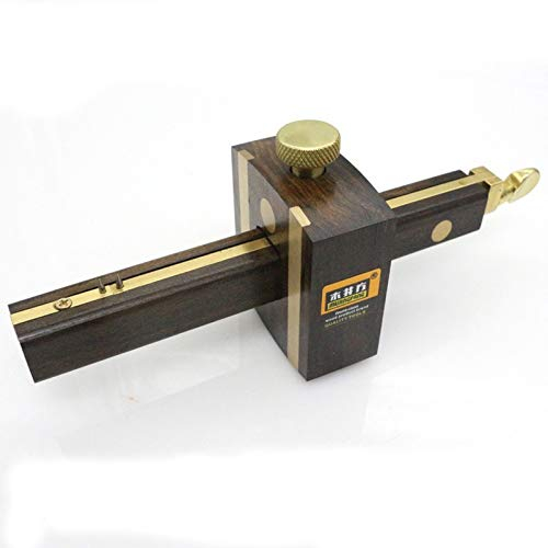 Sanmum Profi Streichmaß Holz Falzmaß Anreißmaß Tischlerwerkzeug Messwerkzeug für Holzbearbeitung