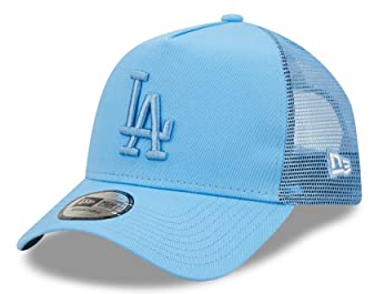 New Era Los Angeles Dodgers Türkis Fan Kappe Baseball A-Frame verstellbart Trucker Cap - One-Size