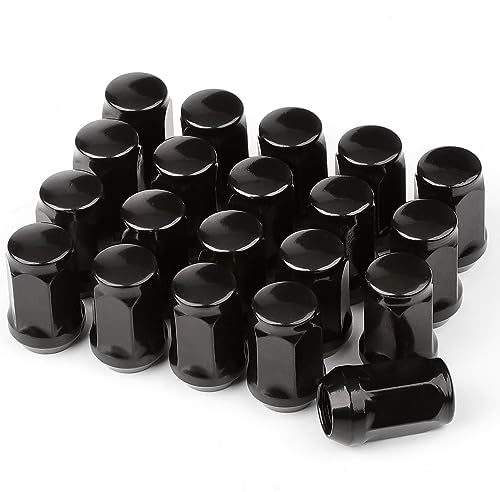 20 Radmuttern Geschlossen Kegelbund 60° M12 x 1,5 Kompatibel mit Ford, Chrysler, Toyota, Hyundai, Kia, Honda, Mazda