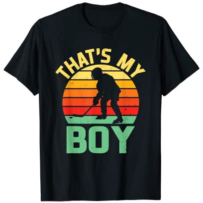 Eishockeyspieler Eissport Torwart Puck T-Shirt