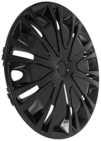 ABOOFAN 1 Pièces Enjoliveurs De Roue 13 Pouces pour Voiture Noir en PP Solide Installation Facile Protection Les Débris Accessoires Automobiles