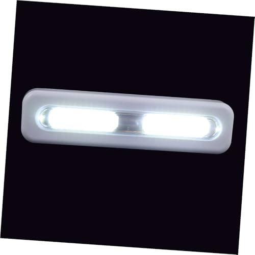 UKCOCO Luz de Noche Táctil de Plástico Blanco para Interiores, Segura