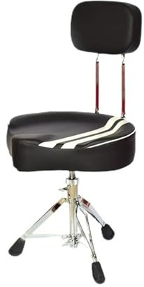 Justerbar Höjd Och Roterande Sadelpall/trumstol, Rullande Sadelpall Med Ryggstöd, For Spa, Tekniker(Color1,45-65cm)