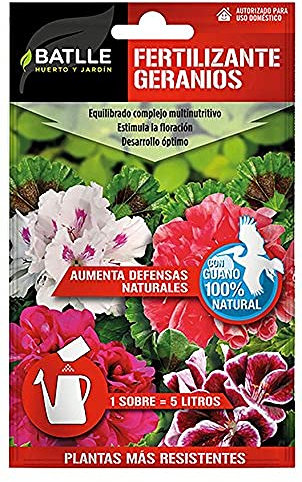 Semillas Batlle Fert. Geraneos Sobre para 5L