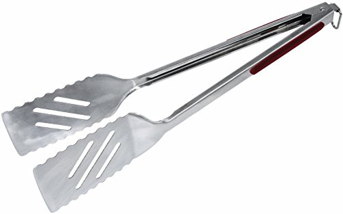 GrillPro 40240 16-Inch Stainless Steel Tong/Turner Combination by GrillPro