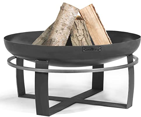 Cook King 111262 Viking Fire Bowl, 31.5 Diameter, Wood Burning Fire Pit by Good Directions