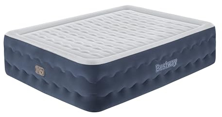 2,03 x 1,52 x 51 cm Tritech Truleisure luftmadrass Queen integrerad växelströmspump