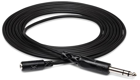 Hosa MHE-325-25 Feet 1/4 Inches M TRS to 1/8 Inches Mini F Extension Cable