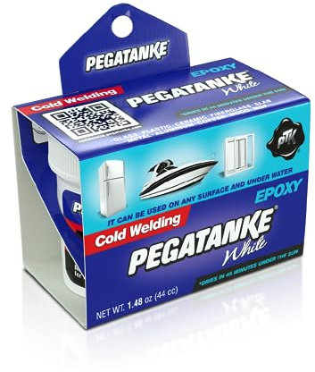 Pegatanke 96481 Epoxico, 44 gr, Blanco