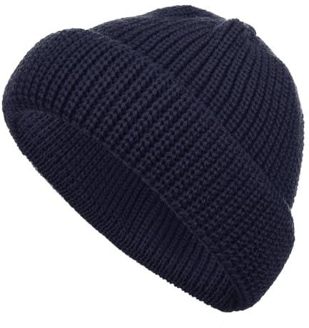 modAS schipperkeps 100 % ny ull nummer 1078–2 original mössa (marinblå)