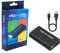 Mcbazel PS2 to Hdmi Adapter auf Hdmi Konverter PS2 mit 3,5-mm-Audioausgang für HDTV-Monitor,Kompatibel mit PS1 und PS2 10000, 30000, 50000 und 70000