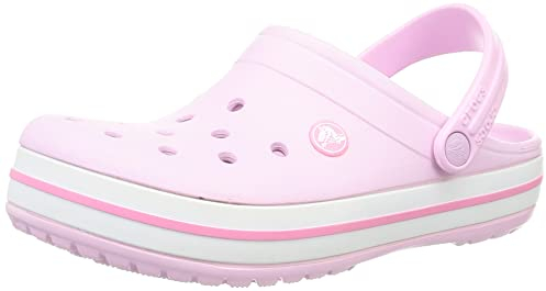 Crocs Crocband Clog T, Zuecos Unisex niños, Rosa Ballerina Pink, 23/24 EU
