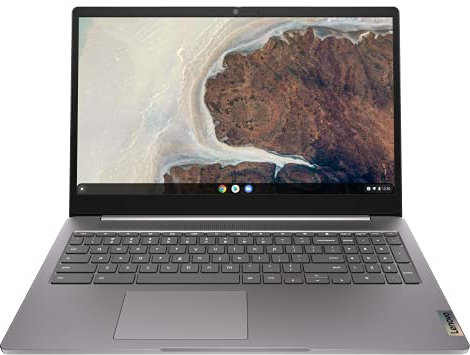 Lenovo IdeaPad 3 Chromebook - Display 15.6 FullHD (Processore Intel Celeron N4500, 64 GB eMMC, RAM 8 GB, WiFi 6, Chrome OS) - Arctic Grey