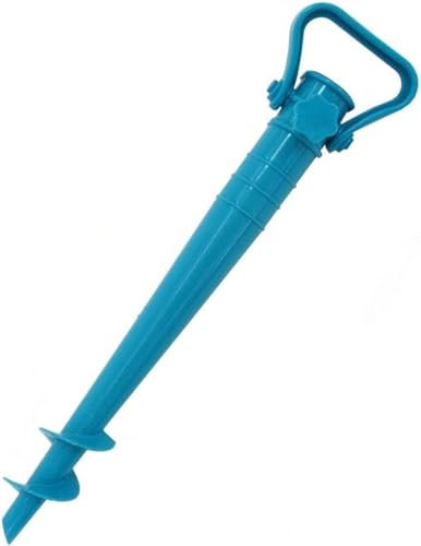 ABD Base de Soporte para Sombrilla de Playa Resistente al Viento, 41.5cm, Sujeción Firme en Arena, Variedad de Colores, Ideal para Días Soleados y Ocio al Aire Libre