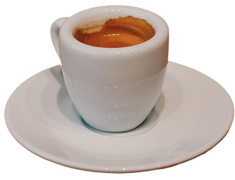 BLacOh Mug Ensemble de Tasses à Expresso de 60ml, Niveau Concours Professionnel, Tasse à café au Lait en céramique épaisse Mugs Et Tasses à Café