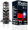 Nvdin bombilla h7 led con lente 26000lm, lámpara para faros de coche, ultracompacta de ajuste directo, 400%, 6000K