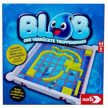 Noris Blob 606064711 - Juego de Habilidad para niños (Juego a Partir de 5 años), diseño de Laberinto con desafíos infinitos, 1-2 Jugadores