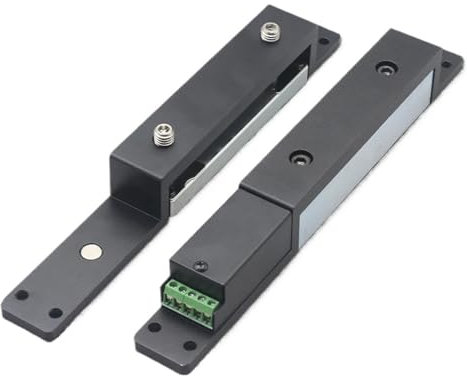 Kit de control de acceso, Cerradura de cizalla eléctrica for de Control de acceso, cerradura magnética for puerta de exterior, retroalimentación de señal de 5 cables, antirrobo, DC12/24V, 1200Kg
