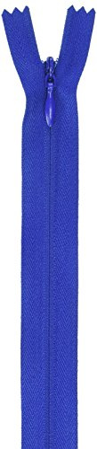 Coats Thread & Zippers Invisible Zipper, 7-Inch to 9-Inch, Yale Blue