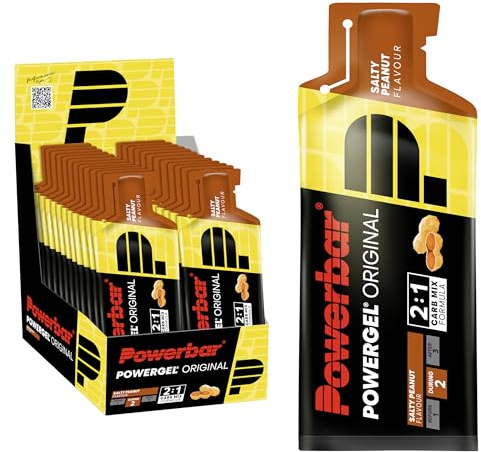 Powerbar PowerGel (24x41g) Salty Peanut - Energie & Ausdauer - Energie-Gel