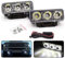 LED-Tagfahrlichter-Set, 3 LEDs, Tagfahrlicht, Nebelscheinwerfer, Lmap, universal, passend für Auto, SUV, Limousine, Coupé, Fahrzeug, 2 Stück
