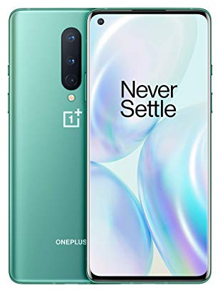 OnePlus 8 5G - Smartphone 128GB, 8GB RAM, Dual Sim, Glacial Green (Reacondicionado)