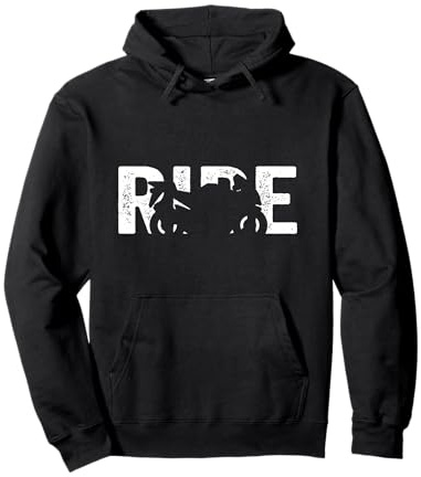 Motorbike Biker Racing Machine Outfit For Men And Women Pullover Hoodie