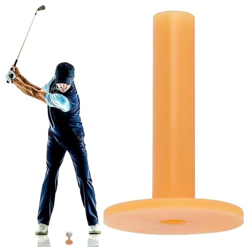 Agatige Tee da Golf, Supporto per Tee da Golf in Gomma da 80 mm per Pratica di Golf nel Campo Pratica