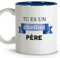 LolaPix Tasses pour papa. Tasse je t'aime papa. Tasses à déjeuner originales. Tasse en céramique 330 ml. Cadeaux avec des phrases. Excellent père