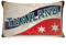 Yelolyio Taie d'oreiller lombaire avec drapeau de la Thaïlande 30,5 x 45,7 cm - Housse de coussin décorative en coton et lin pour la maison, la chambre, le canapé